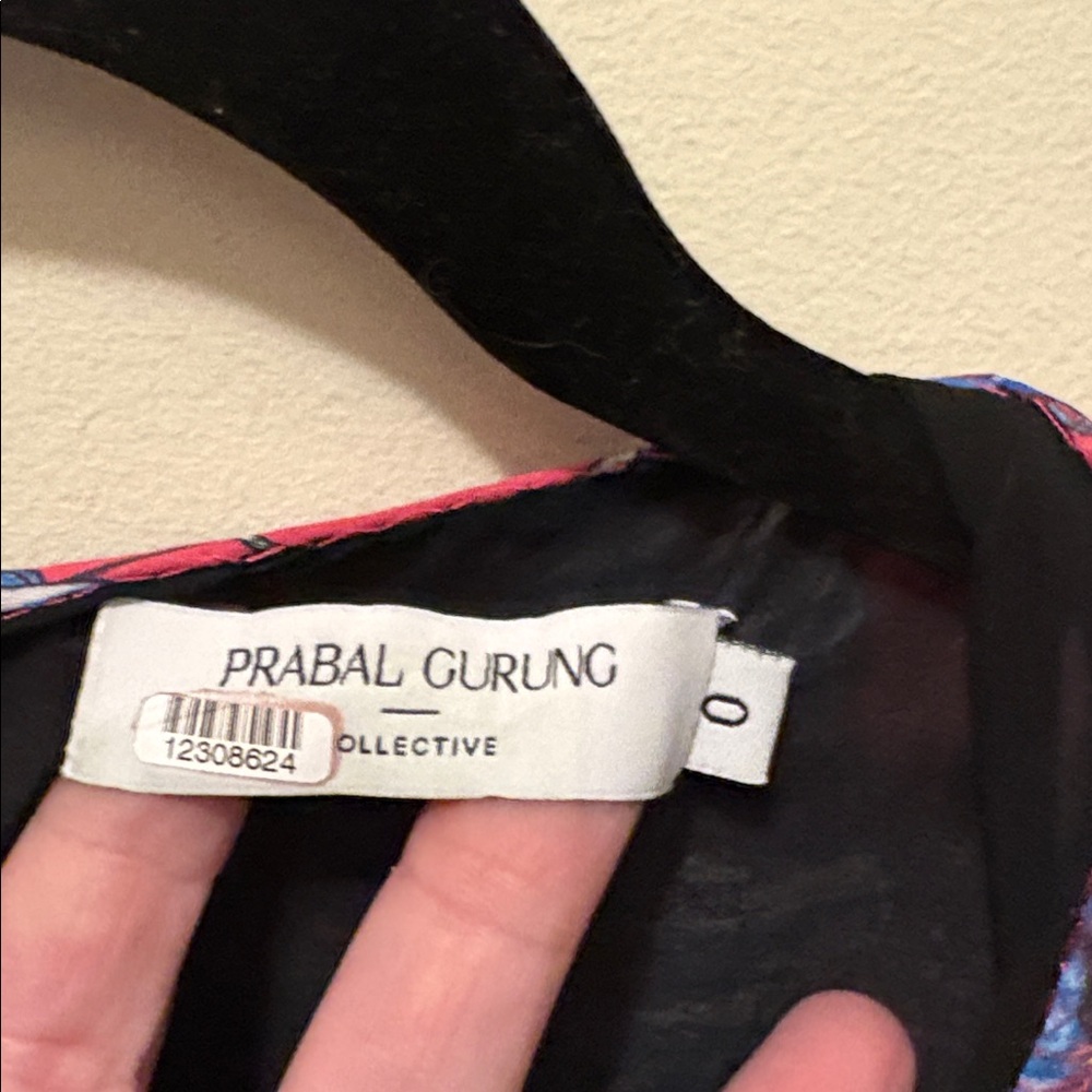 PRABAL GURUNG COLLECTIVE Cape Top Sz 0 - Picture 9 of 10